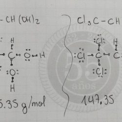 Lewis structure for chloral hydrate