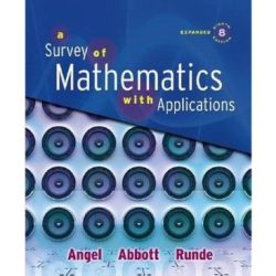 A survey of mathematics with applications 11th edition answer key