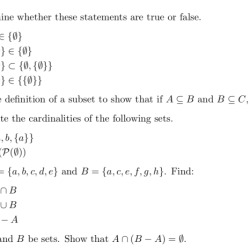 Show statement following true solved